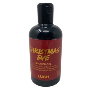 Lush Cosmetics Kitchen Exclusive Christmas Eve Shower Gel Jasmine Vegan 8.4 Oz